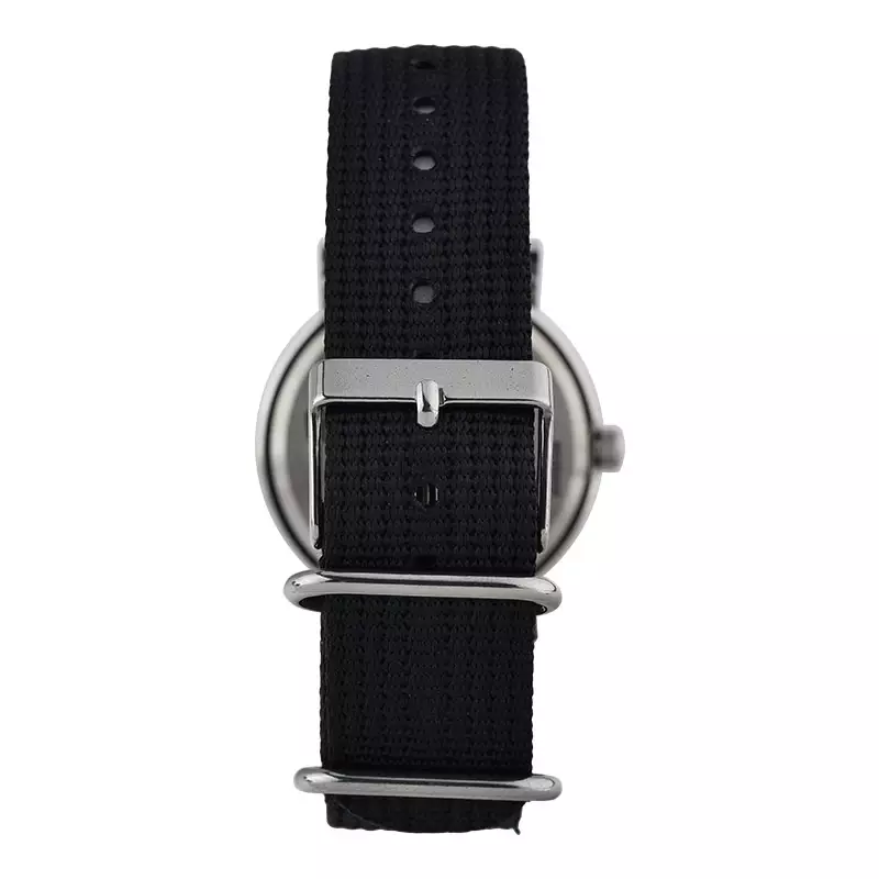 Jam Tangan Pria Timex Weekender Slip-Thru T2N647 Indiglo Black Dial Black Nylon Strap