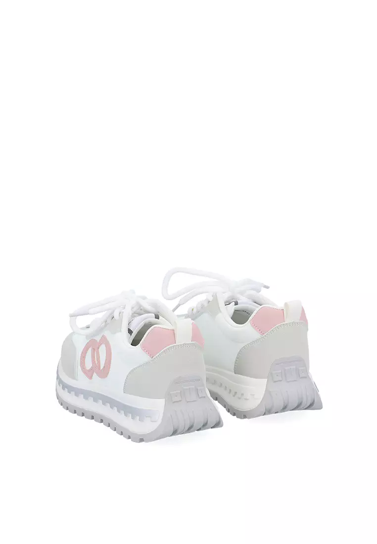 Taupe  Elena Academia Platform Sneakers