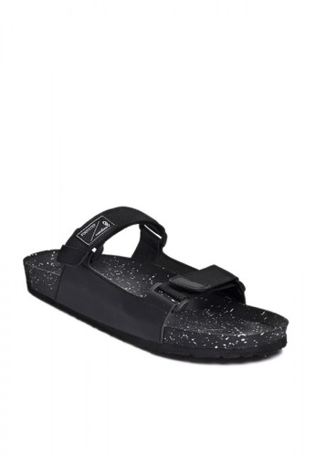 Jual Footstep footwear Billy Black Sandal  Pria  Original 