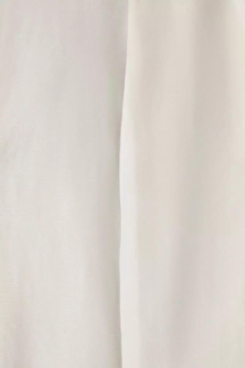 Wide linen-blend culottes