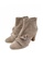House of Avenues beige Ladies Suede Bow Knot Heel Boots 3775 Taupe 81D2FSH70FB2A6GS_2