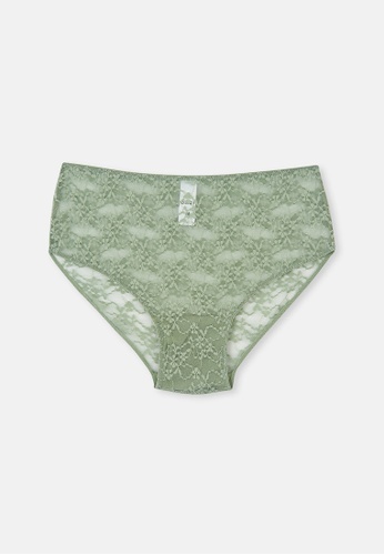 DAGİ green Green High Waist Slip, Regular Fit, Underwear for Women CC757US629C8C3GS_1