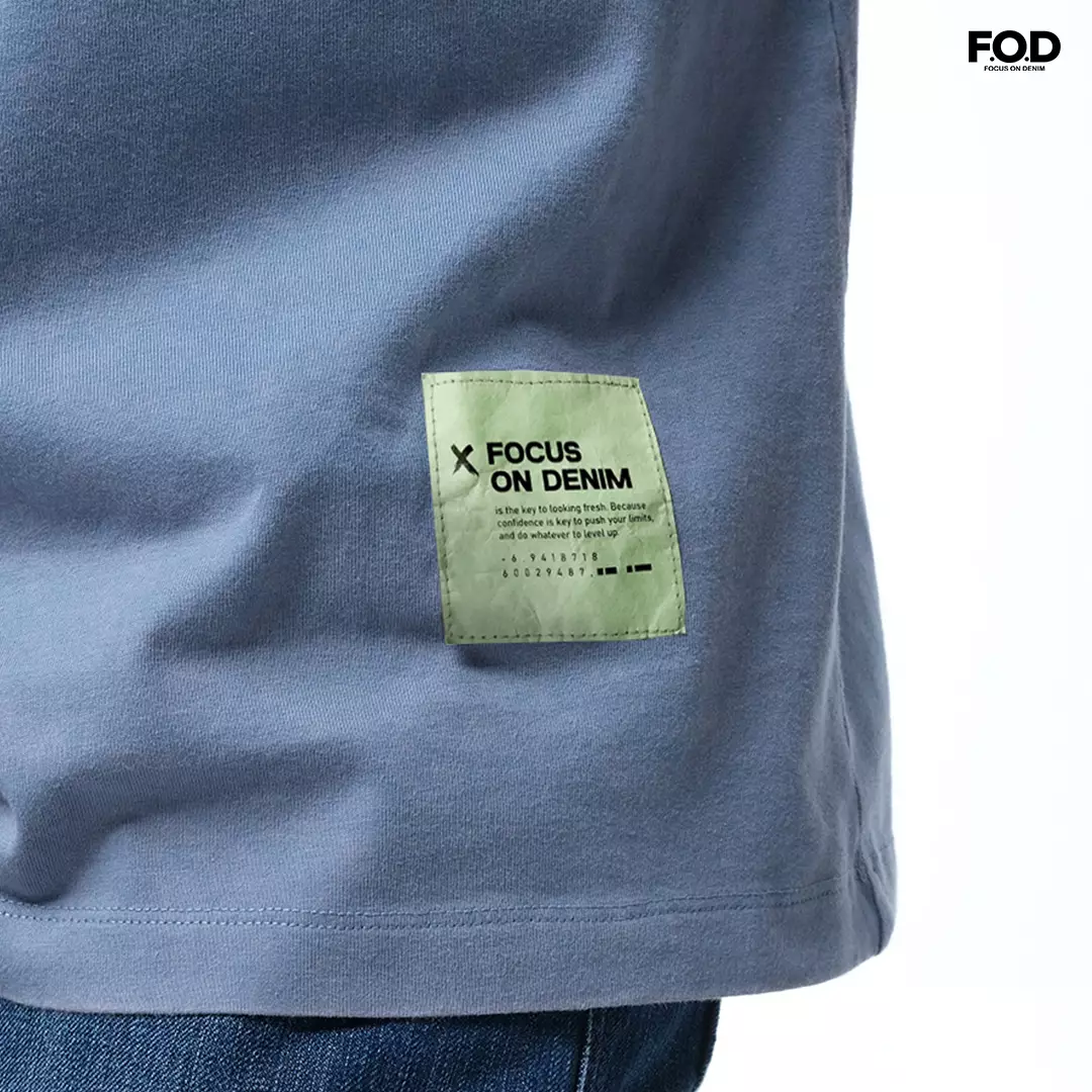 Kaos Unisex Limits Baby Blue