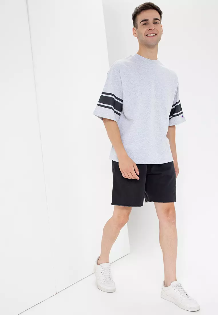 Champion men's vintage dye top fleece crew