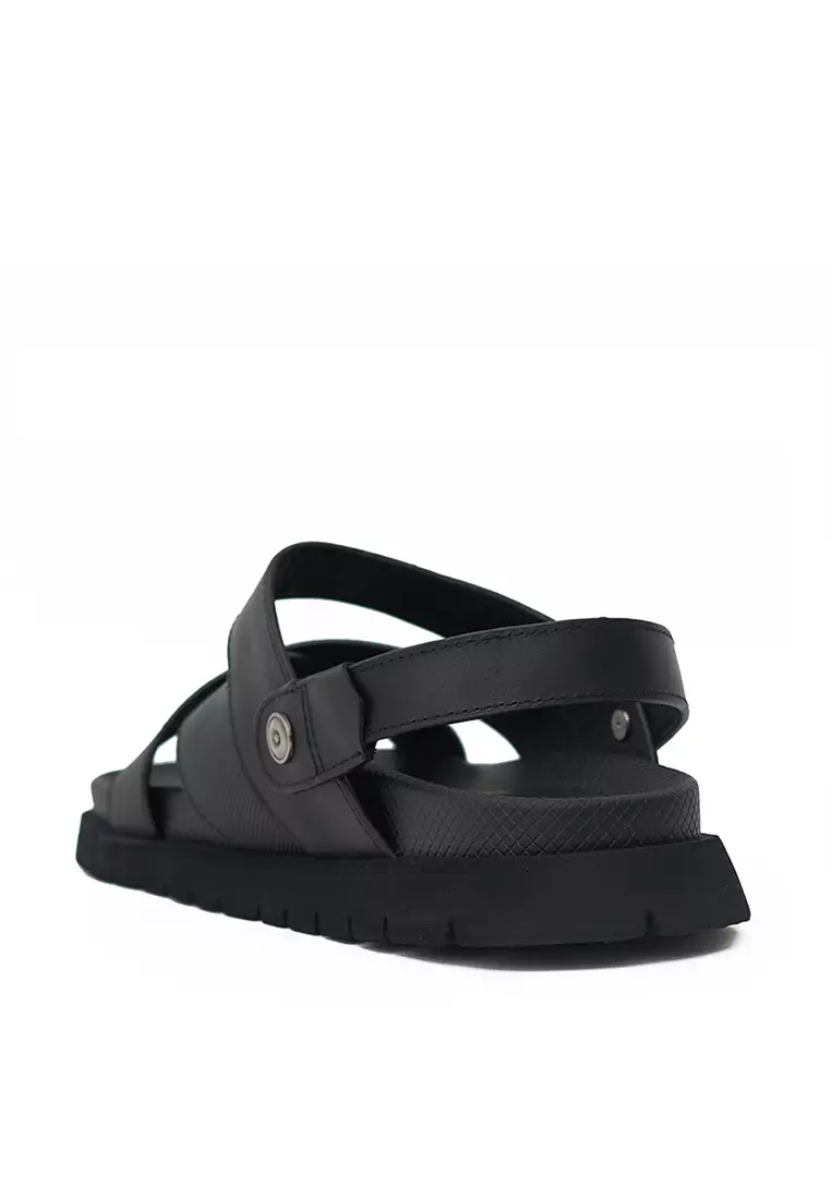 Sandal Pria Gino Mariani Garibald Hitam