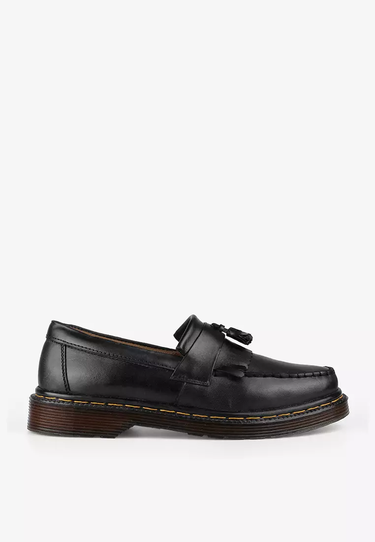 Sepatu Formal Loafers Pria Kulit Asli Genuine leather M.Pablo 03 Black