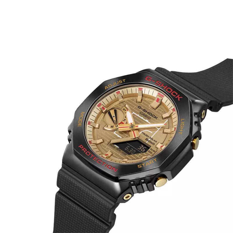 Jam Tangan Pria Casio G-Shock X Rui Hachimura GBM-2100RH-1ADR CasiOak Fourth Signature Model Resin Band