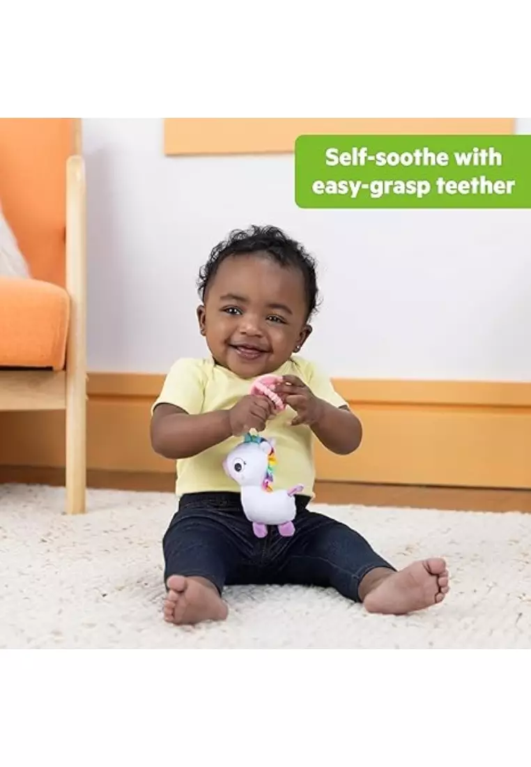 Soothe Mate Plush Teether Toy- Unicorn
