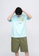 HAPPY FRIDAYS blue Daisy Printed Short T-shirt NPH-SH284 FEED2AAF3373AFGS_2
