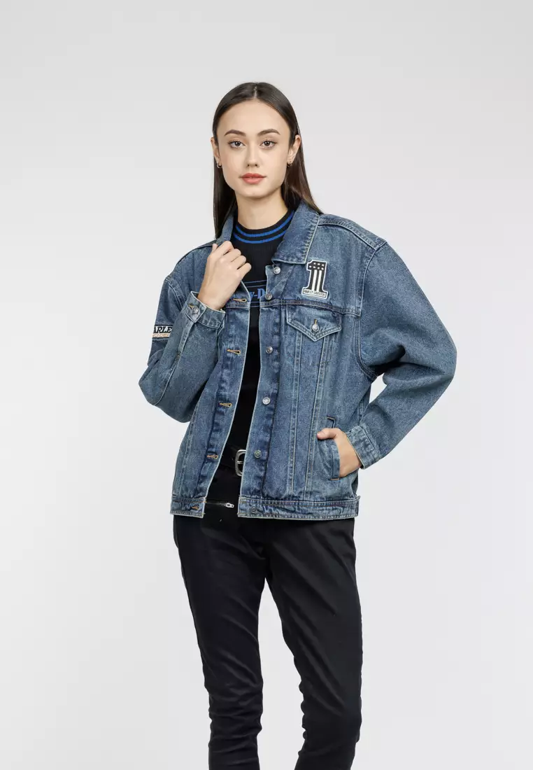 Harley-Davidson Powerslide Oversized Denim Jacket