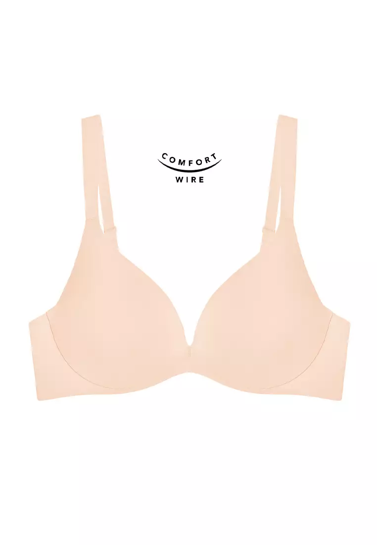 Body Makeup Illusion Smooth Series Underwire Deep V Bust Enhancement for Women