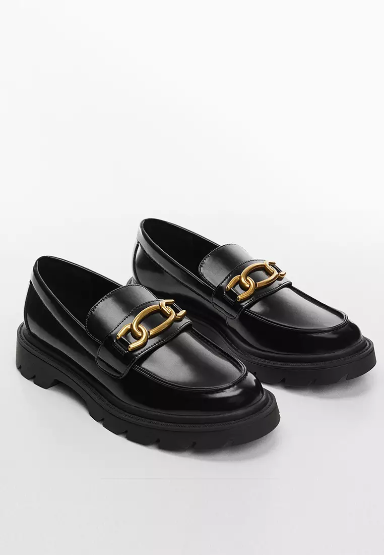 Chain loafers outlet