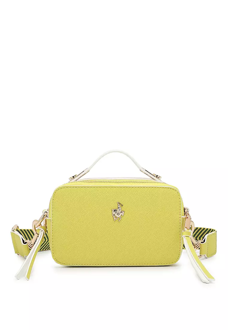 Yellow sling bags cheap