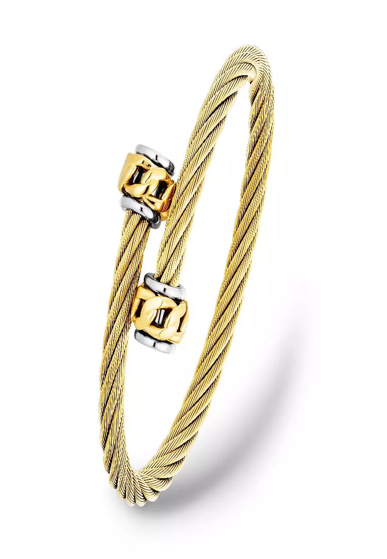 Char Celtic Chainette Bangle