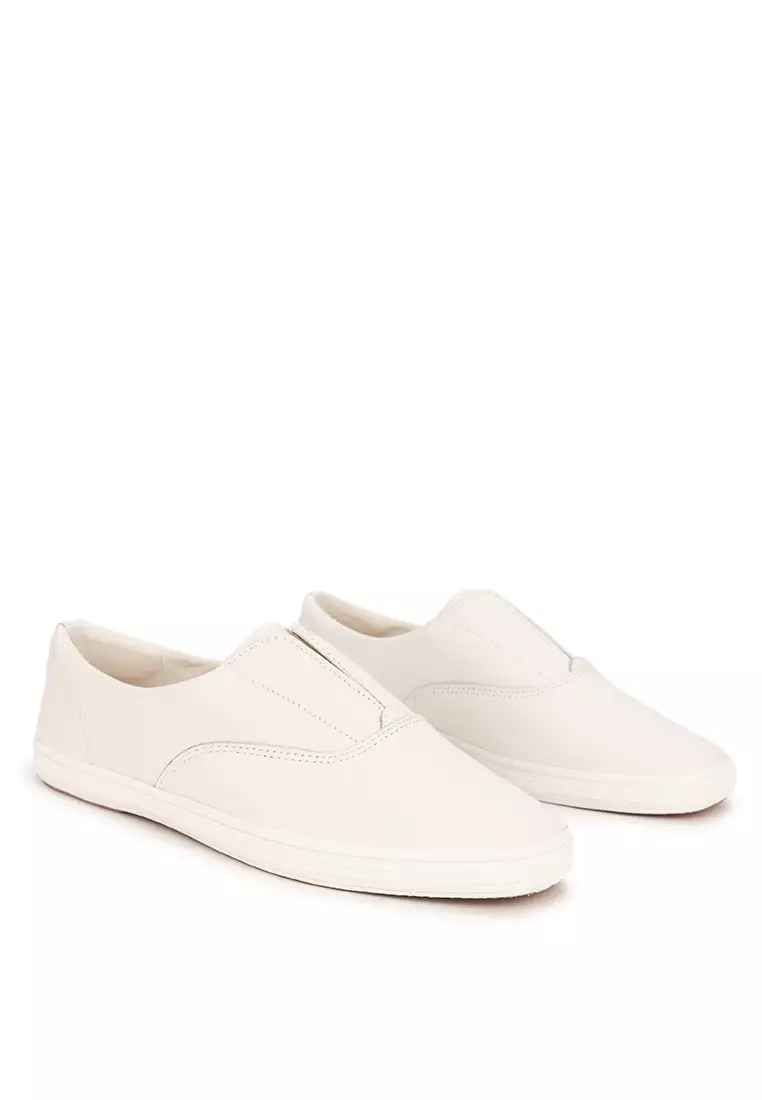 Champion Square Toe Slip Soft Leather Shoes