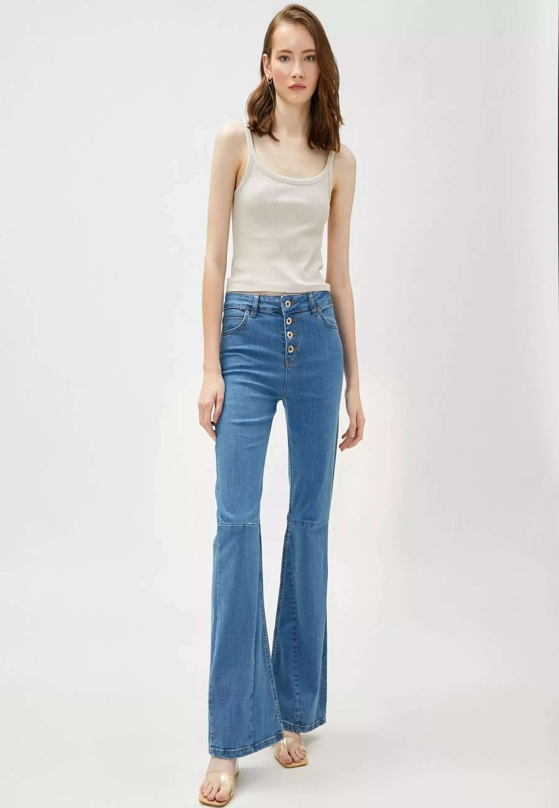 High Waist Victorian Jeans