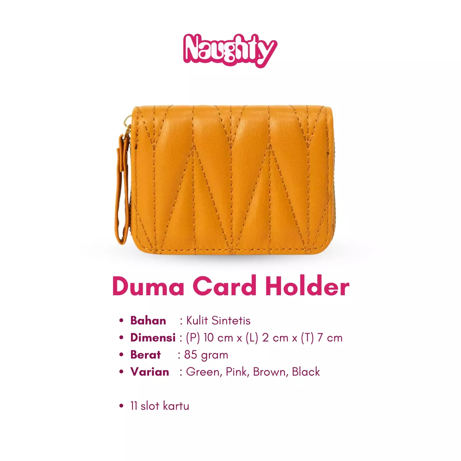 Dompet Kartu Wanita Card Holder Duma SCH231100223 Naughty Accessories