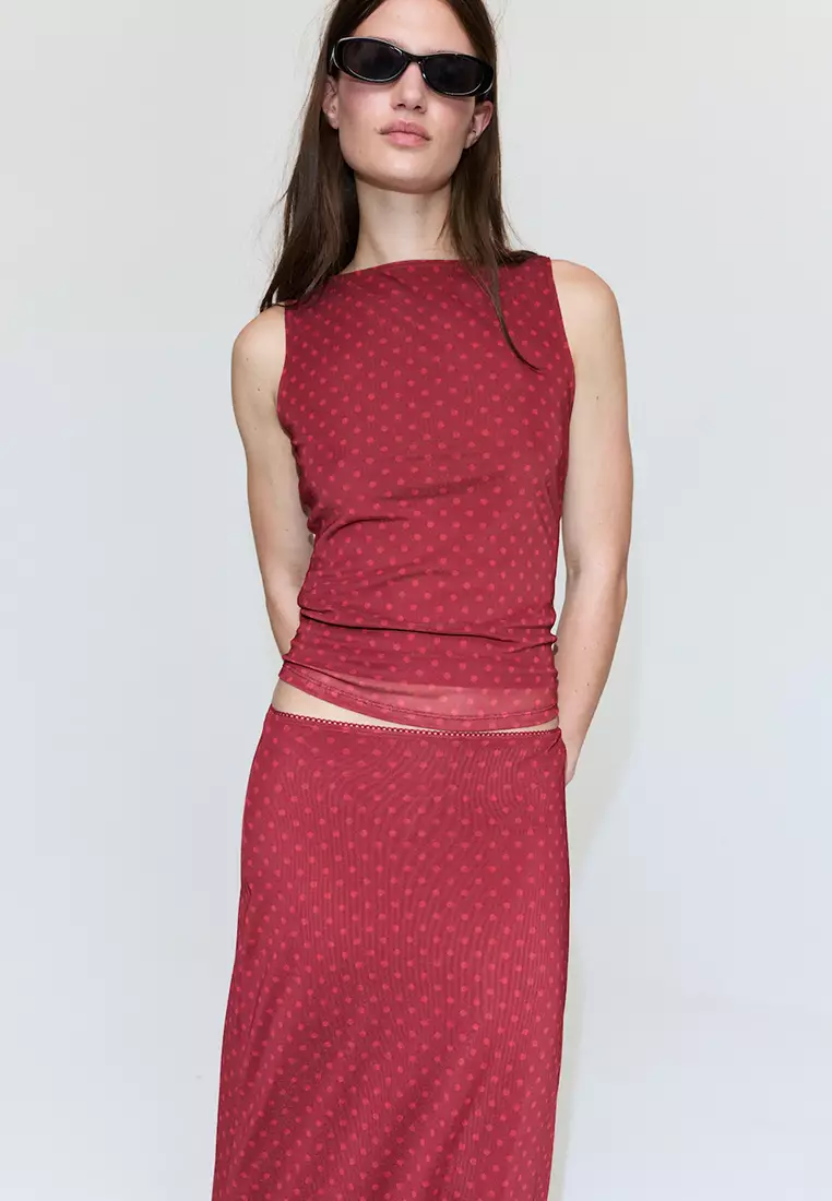 Polka Dot Tulle Skirt