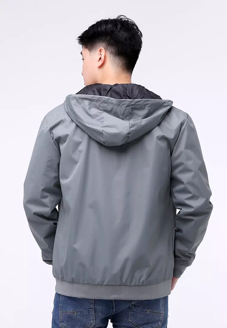Nylon Jacket W Hood
