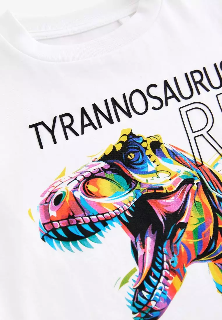Short Sleeves Graphic 100% Cotton T-Shirt