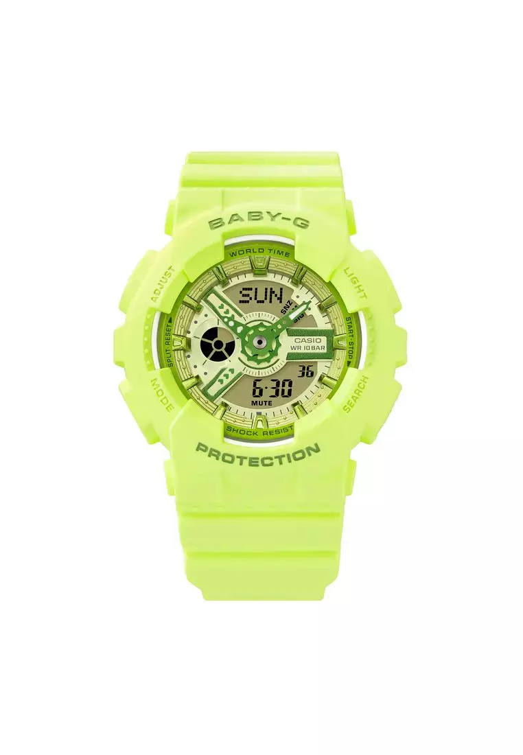 Baby g shock green shop