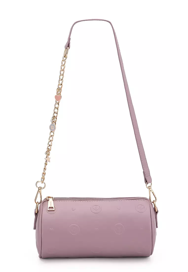 GYKACO KYUTO Lilac - Tas Wanita Sling Bag - Fashion Top Handle Bag (Import)