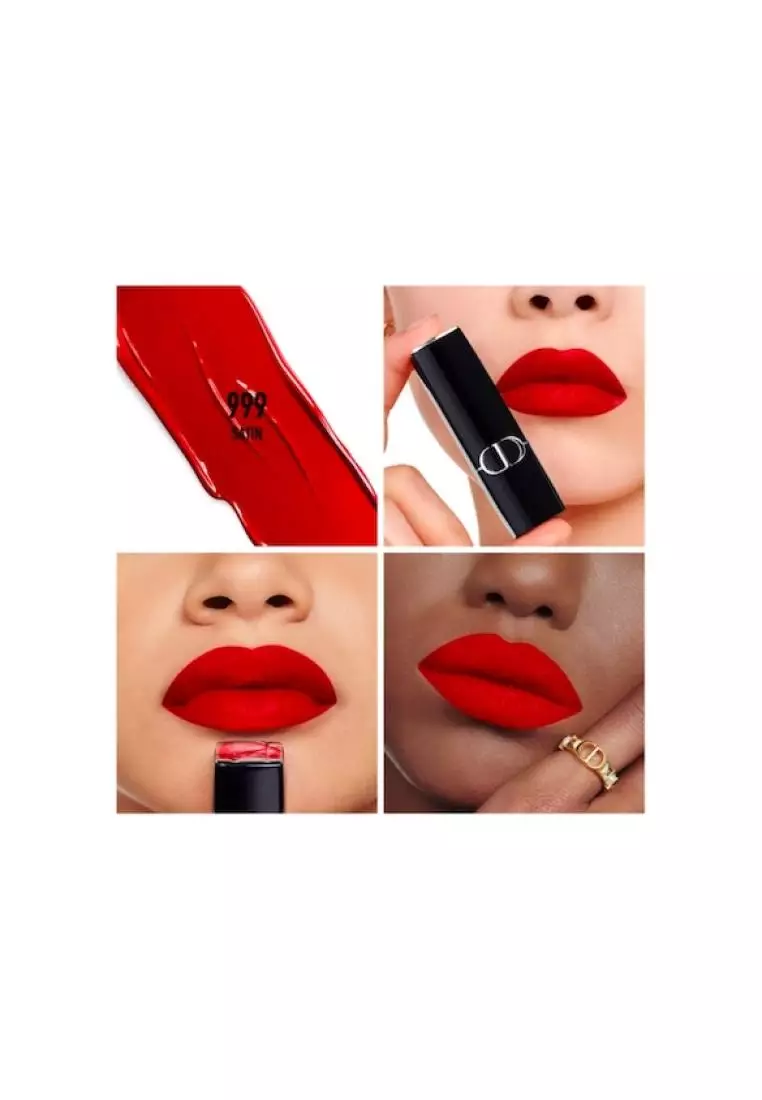 Dior Rogue Satin 999 Satin Finish