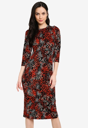 floral bodycon