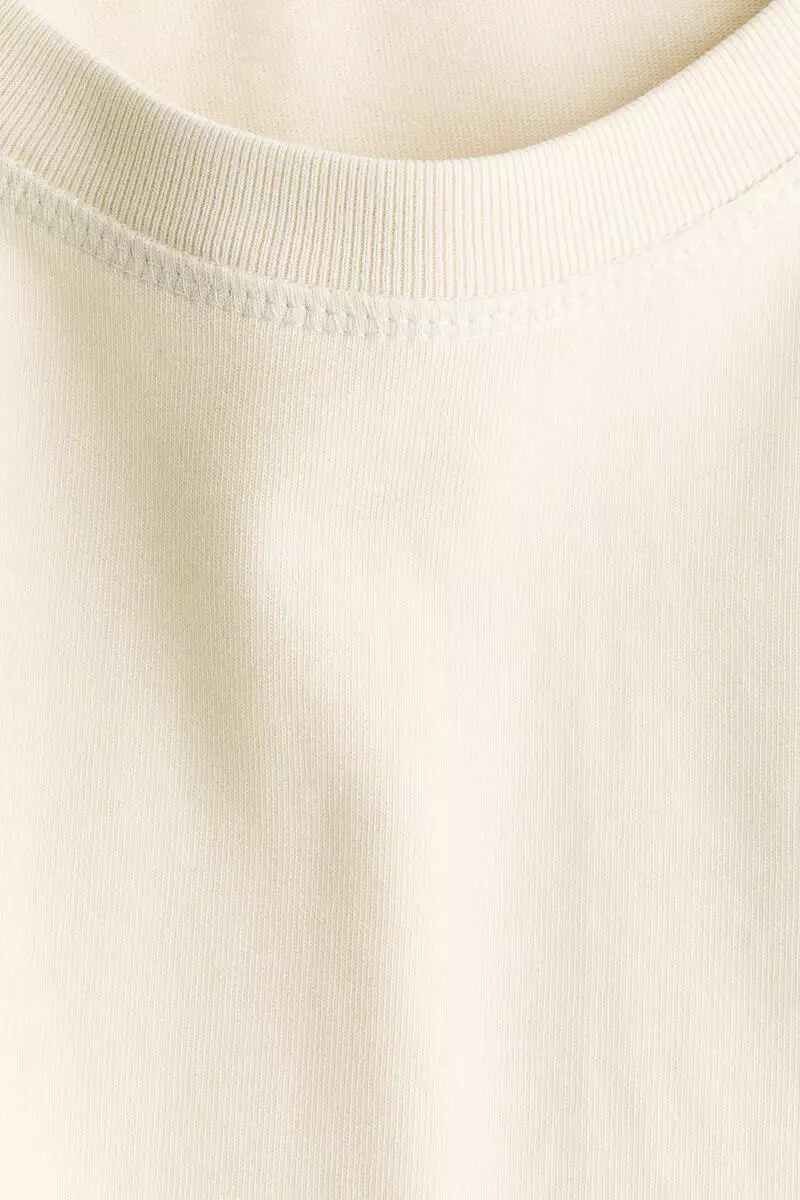 Oversized cotton T-shirt