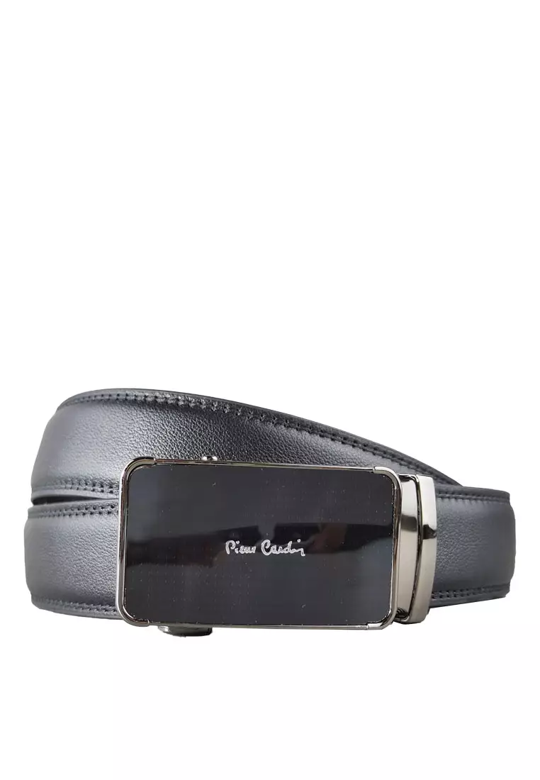 Pierre Cardin Ikat Pinggang Pria Kulit Leather Sabuk Gesper Branded Impor Men Belt Casual A