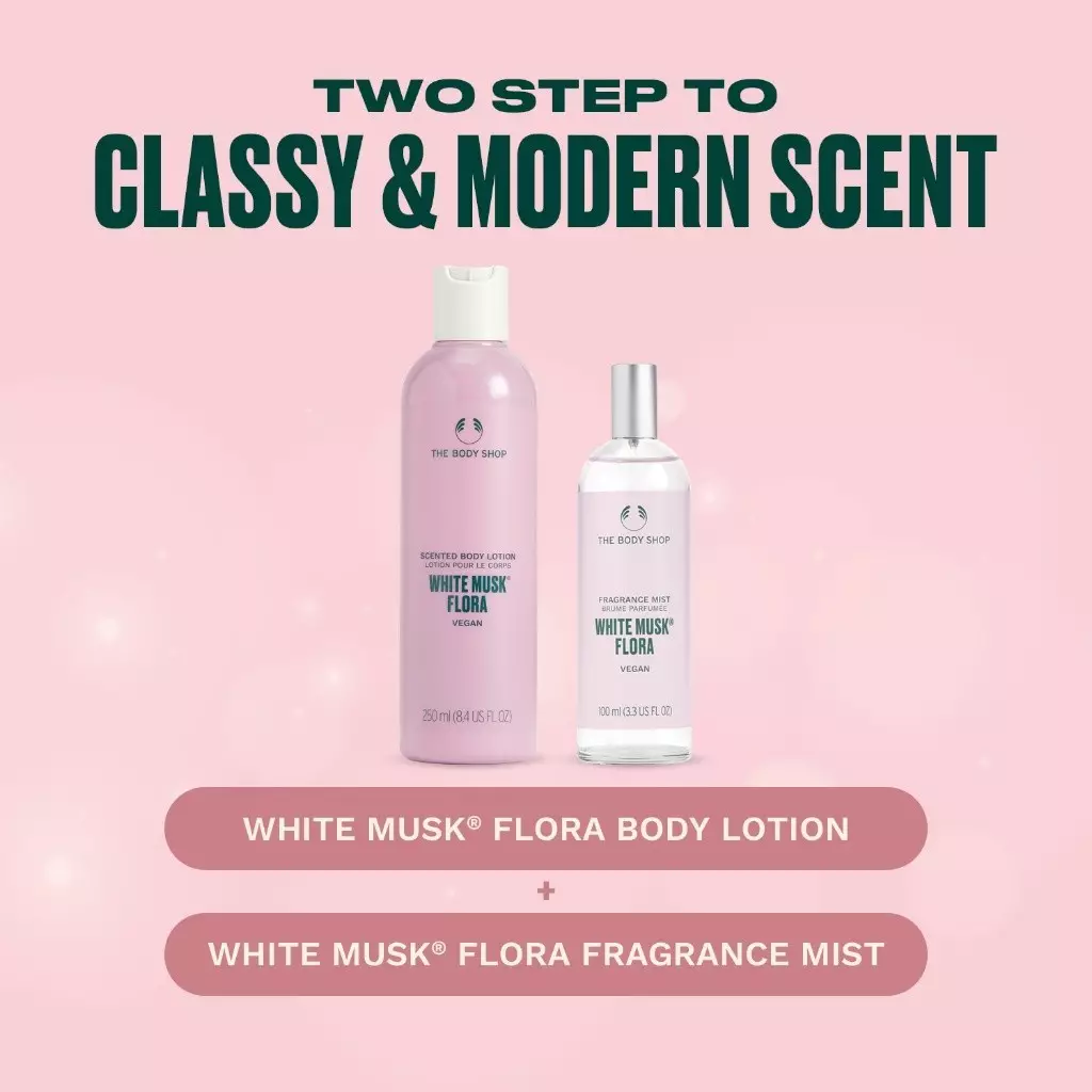 White Musk Flora Fragrance Mist 100Ml