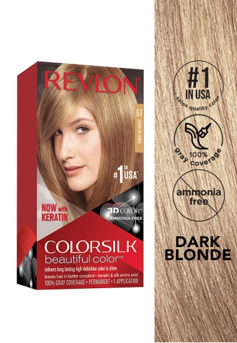 REVLON Colorsilk Beautiful Color Permanent Hair Color (Dark Blonde) |  ZALORA Philippines