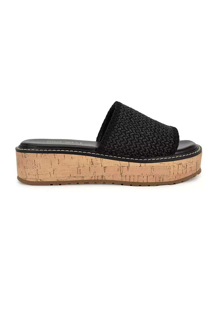 Discount on Nine West  shoes - SKU: Keller2 Casual Sandal Black