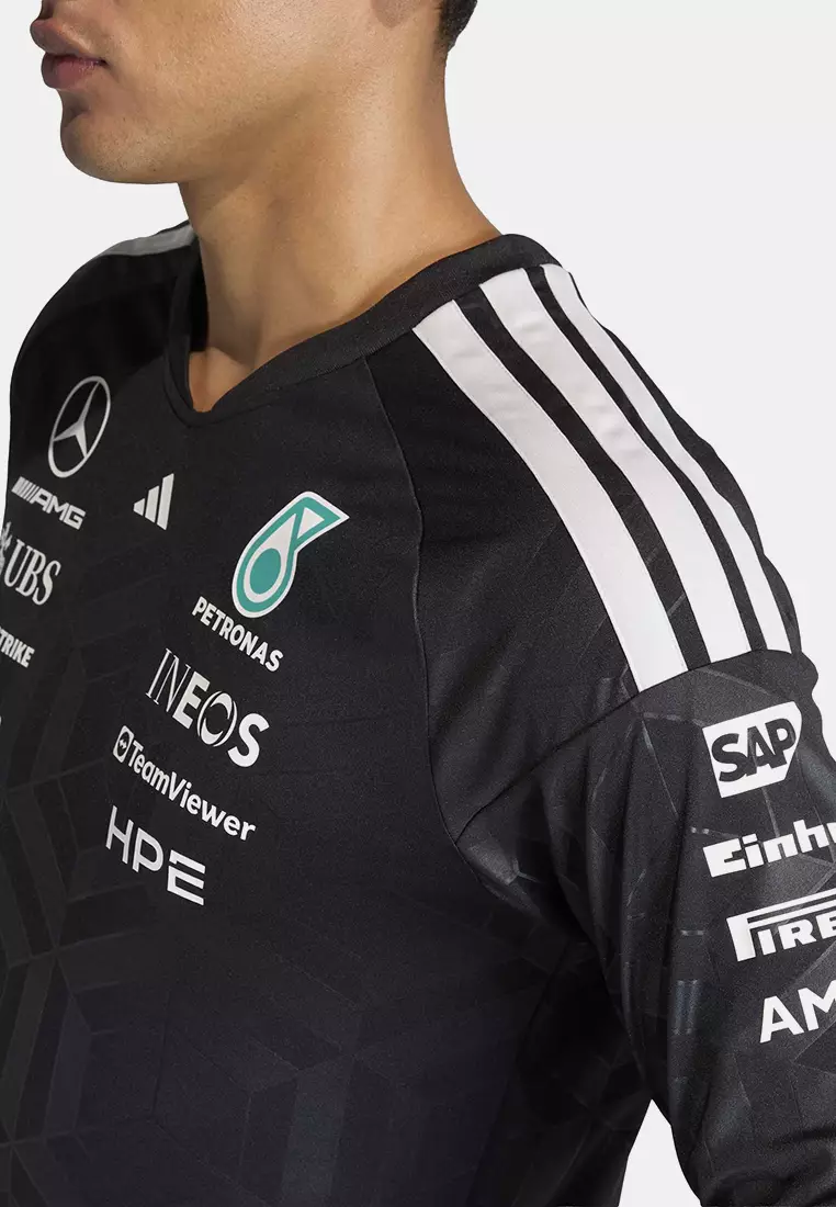 Motorsport MERCEDES - AMG PETRONAS FORMULA 1 TEAM DRIVER JERSEY LONGSLEEVE Men Black KF0148
