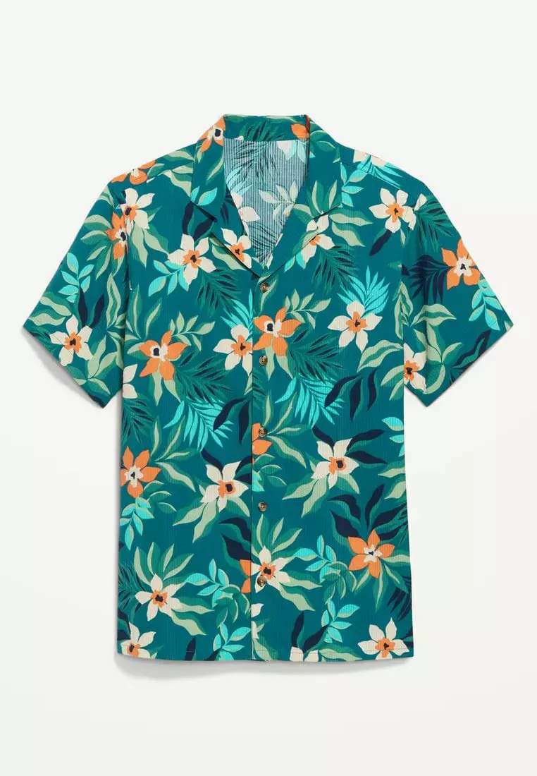 Short-Sleeve Camp Shirt
