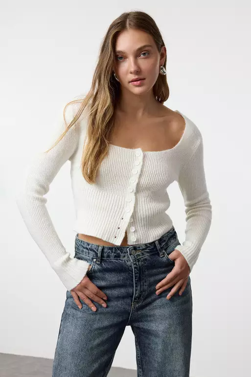 Ecru Cardigan