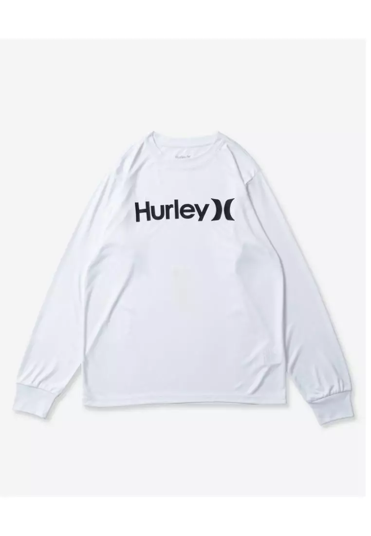 Hurley Chanel Crossing Paddle Series Long Sleeve Surf Top in Green