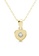 Her Jewellery Love Hook Set (Yellow Gold) - Made with premium grade crystals from Austria 6529BAC429C832GS_4