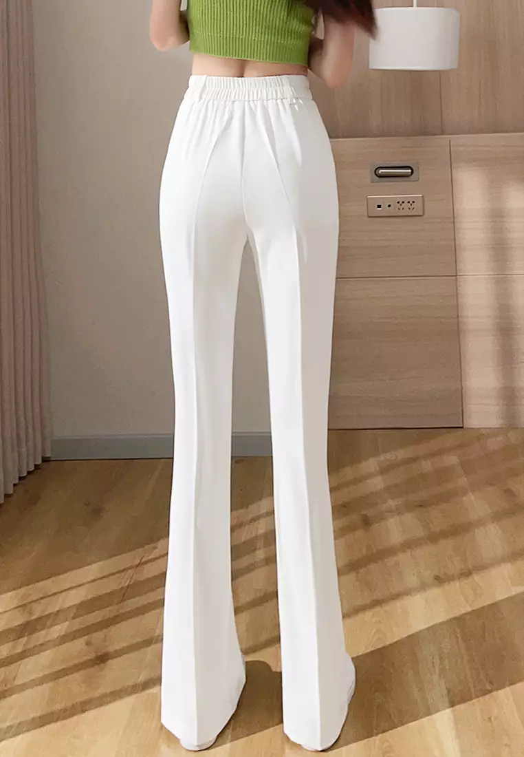 White bell hot sale bottom pants