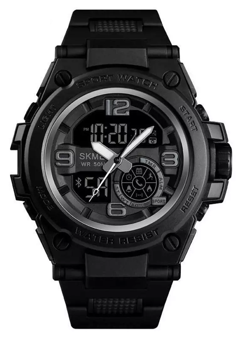 Bluetooth Skmei Analog Digital Watch Manual Jam Tangan Olahraga