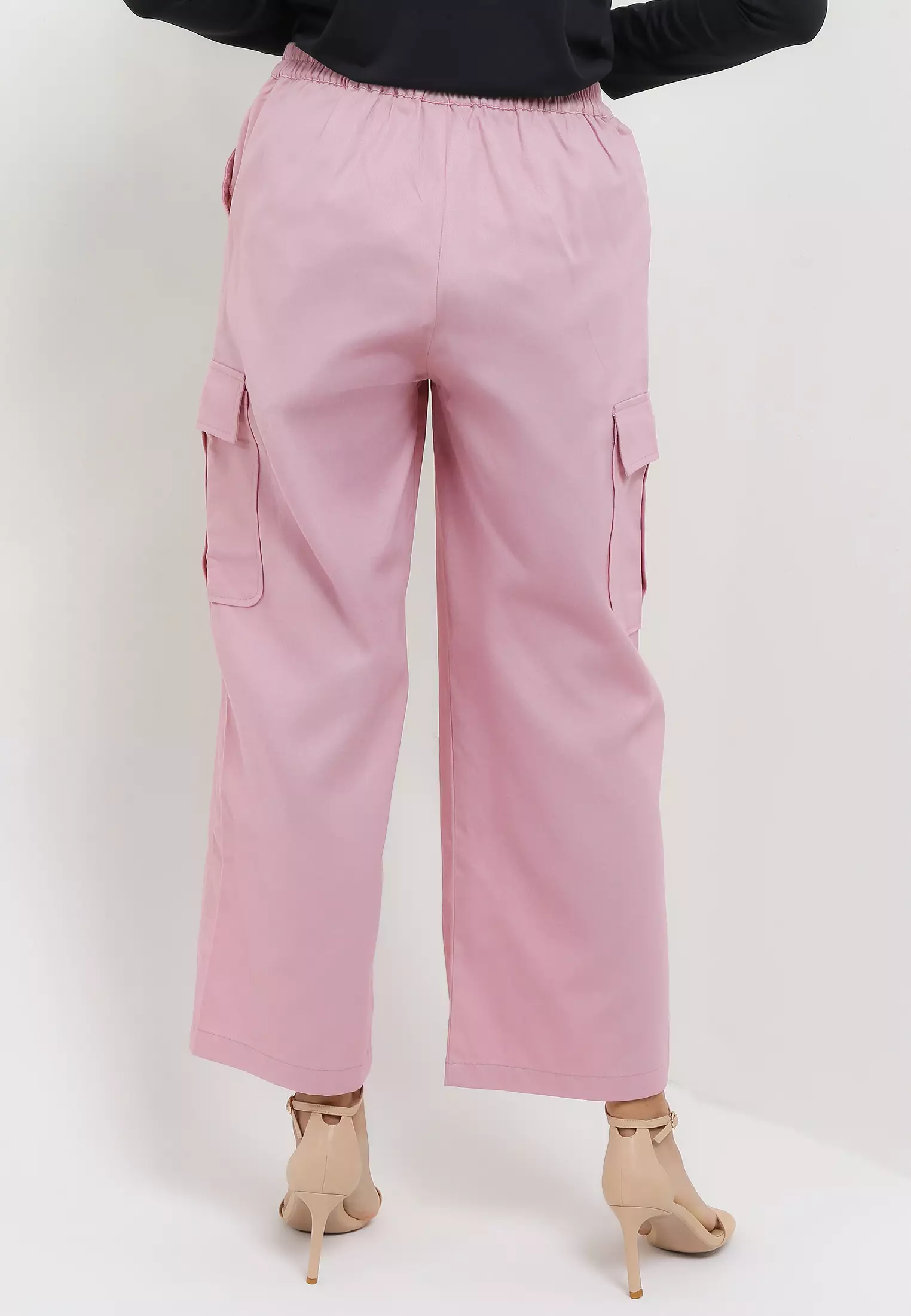 MFMW Arrunea Celana Panjang Cargo Pink