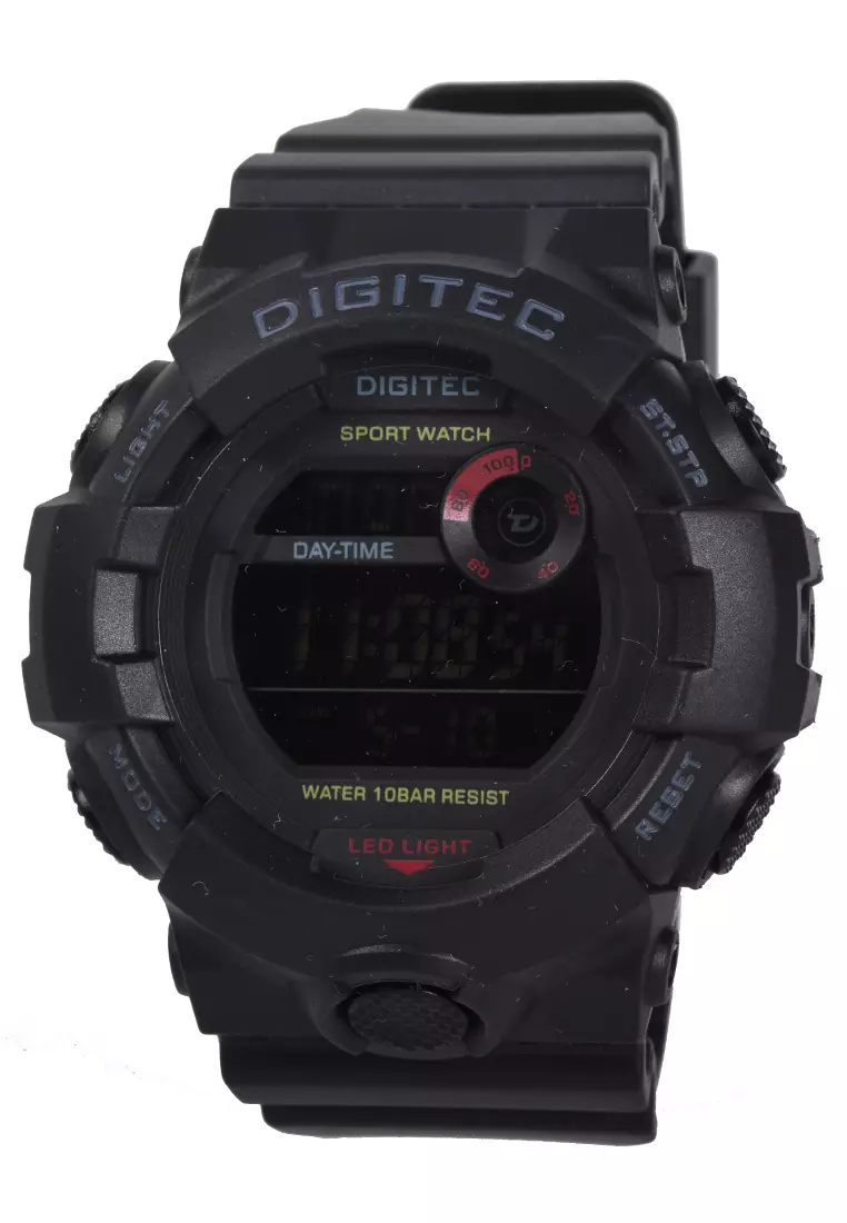 Digitec - Jam Tangan Pria - Black - Resin Strap - DG5112-C