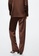 Mango brown Satin Suit Pants 383AEAAD3235D4GS_2