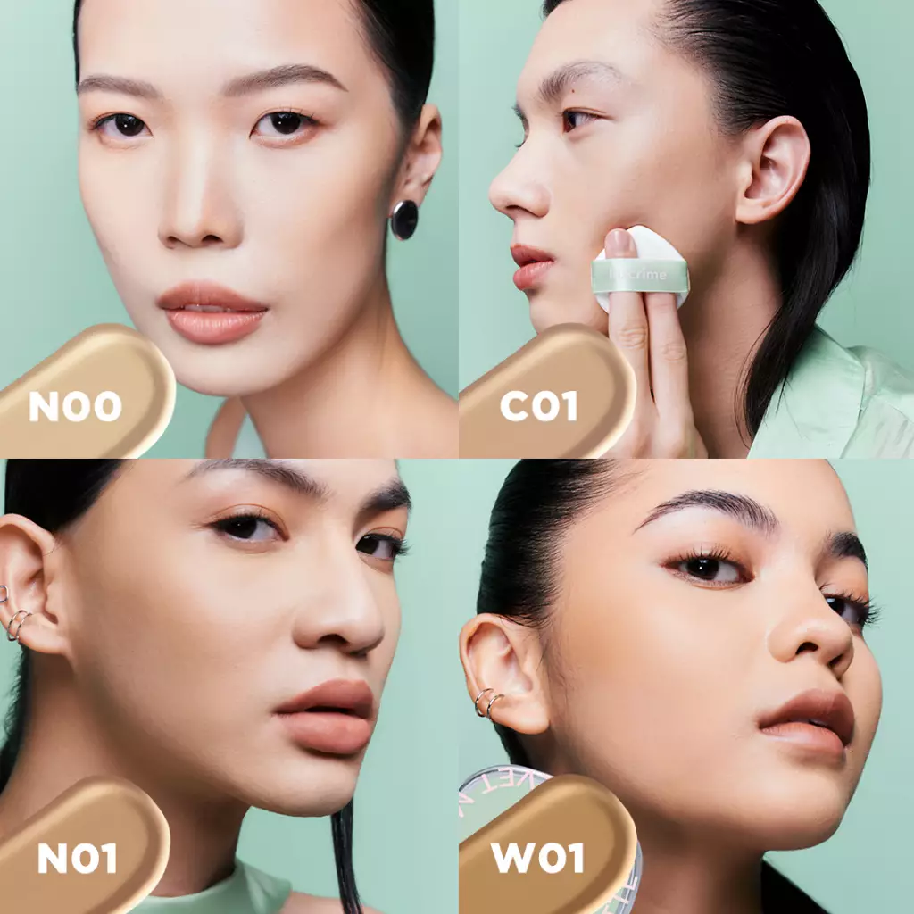 Luxcrime Perfecting Cover Cushion - Velvet Matte SPF 50 PA +++ - C01