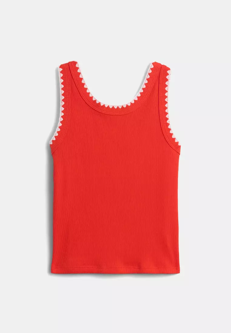 Buy GAP Rib Tank Top 2026 Online | ZALORA