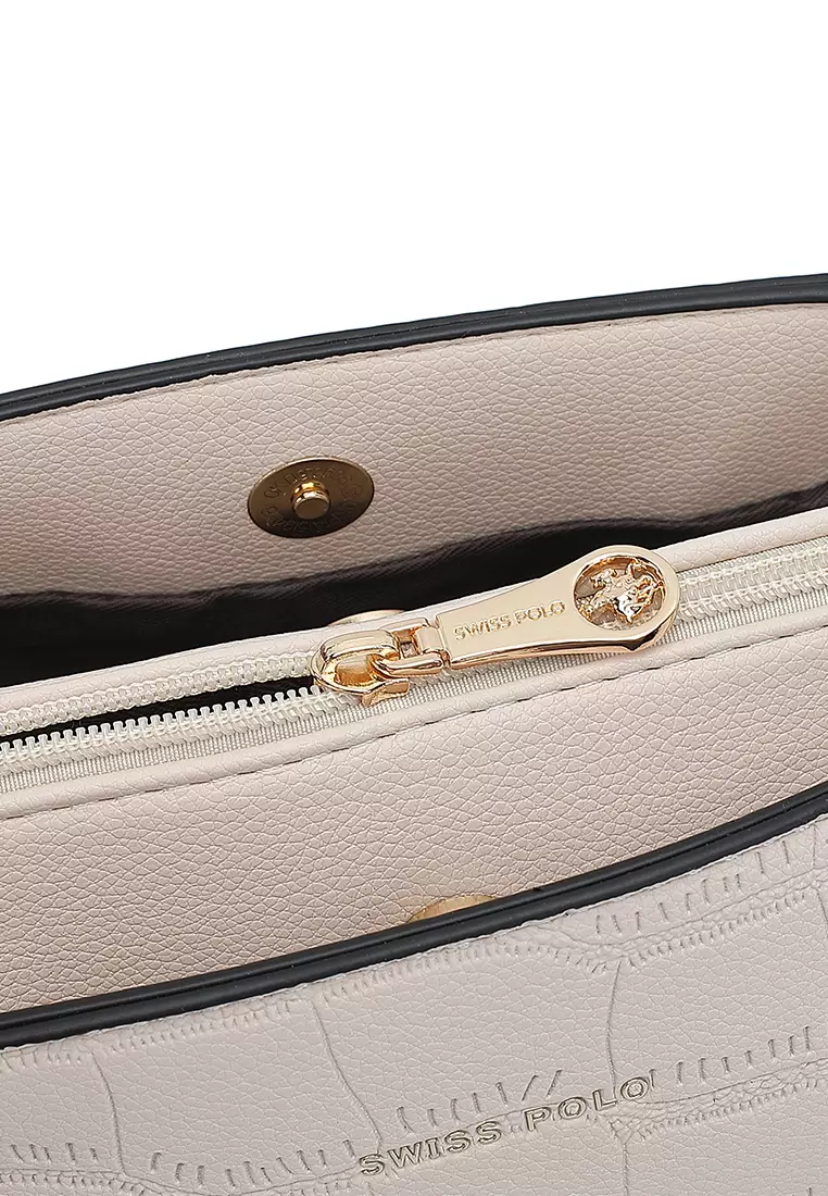 Women's Shoulder Bag / Sling Bag / Crossbody Bag (Tas Bahu / Tas Selempang Wanita) - Putih