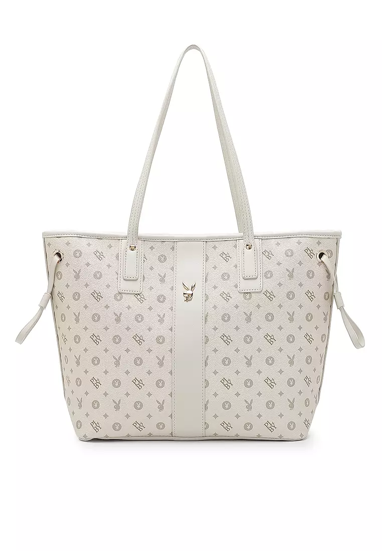 Buy PLAYBOY BUNNY Women s Monogram Tote Bag Online ZALORA Malaysia