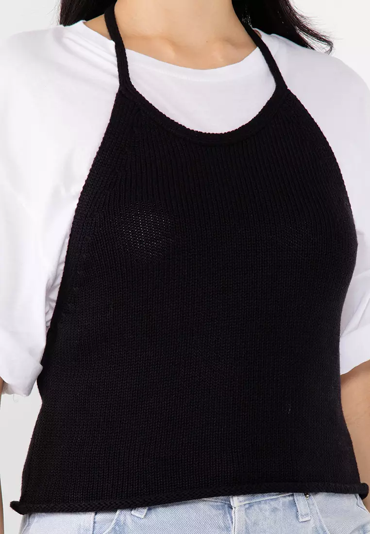 WOMEN  KNIT  VEST