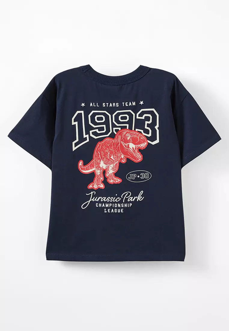 Licensed Drop Shoulder Short Sleeves Tee