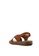 NOVENI brown Cross-Strap Sandals 35D51SHF4CD2D7GS_3